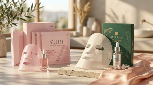 rejuran dna salmon healing mask vs YURI for Advanced Skin Repair