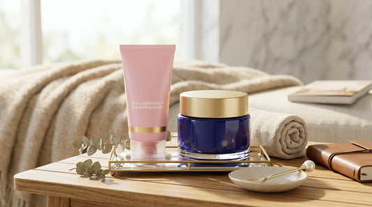 Patricia Wexler MD Intensive Night Reversal and Repair Cream vs YURI Collagen Mask