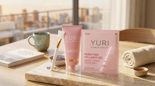 Yuri collagen mask where to buy authentic Korean skincare